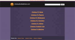 Desktop Screenshot of chelseafootballclub.com