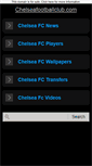 Mobile Screenshot of chelseafootballclub.com